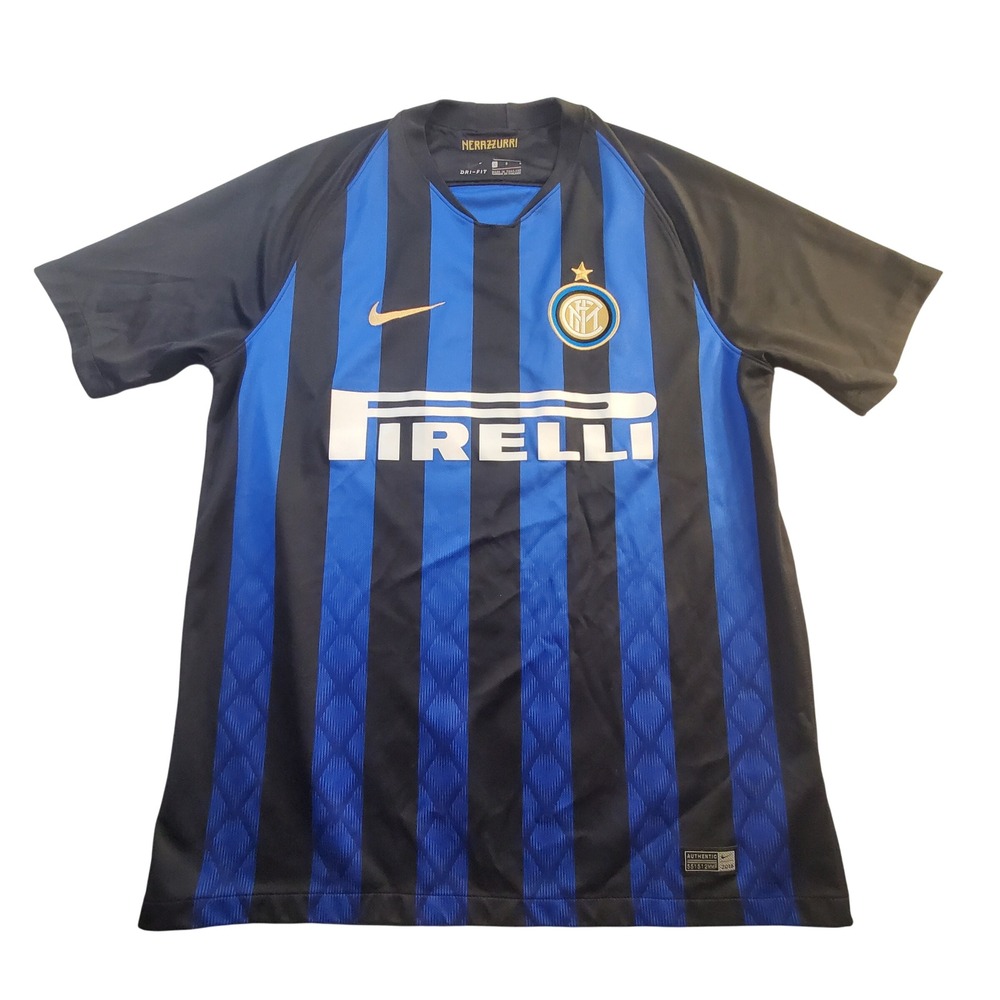 Inter Milan Nike 2018/19 Home Jersey Football Soccer Shirt Large 918999-011